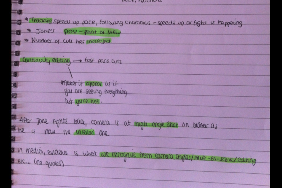 Media AS Coursework Analysis of the opening sequence of Jane Eyre...