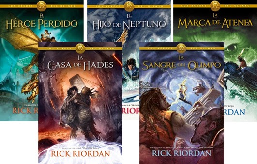 Resultado de imagen de los heroes del olimpo saga