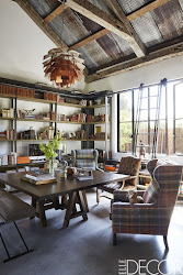 rustic interior country farmhouse decor interiors contemporary angeles los decorate loveisspeed modern library tour rooms elledecor type inspirational