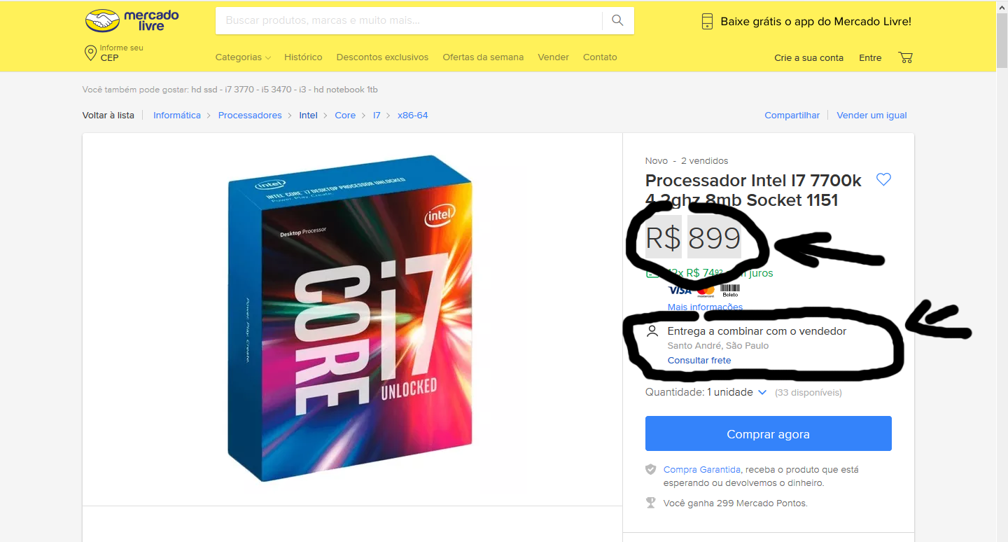 Golpe do frete Golpe do frete mercado livre
