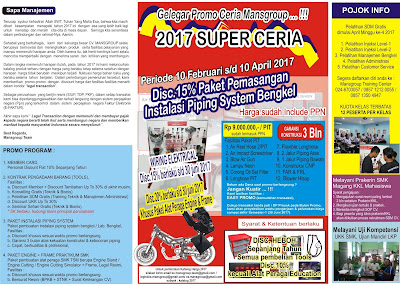 Gelegar Promo Ceria Mansgroup 2017 CV. Mansgroup Semarang