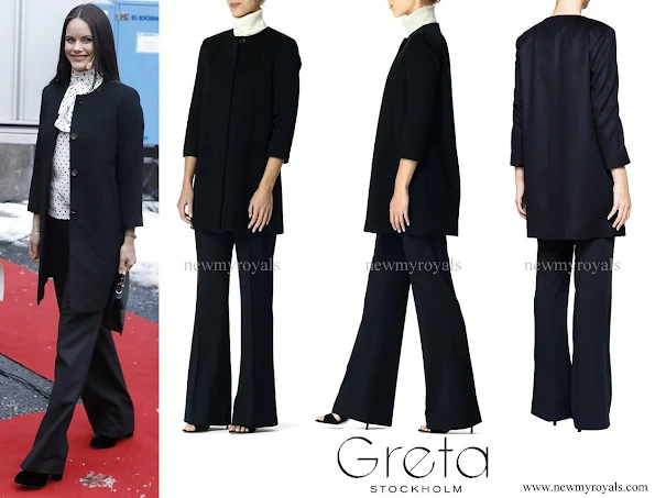 Princess Sofia wore Greta Hedvig cashmere coat