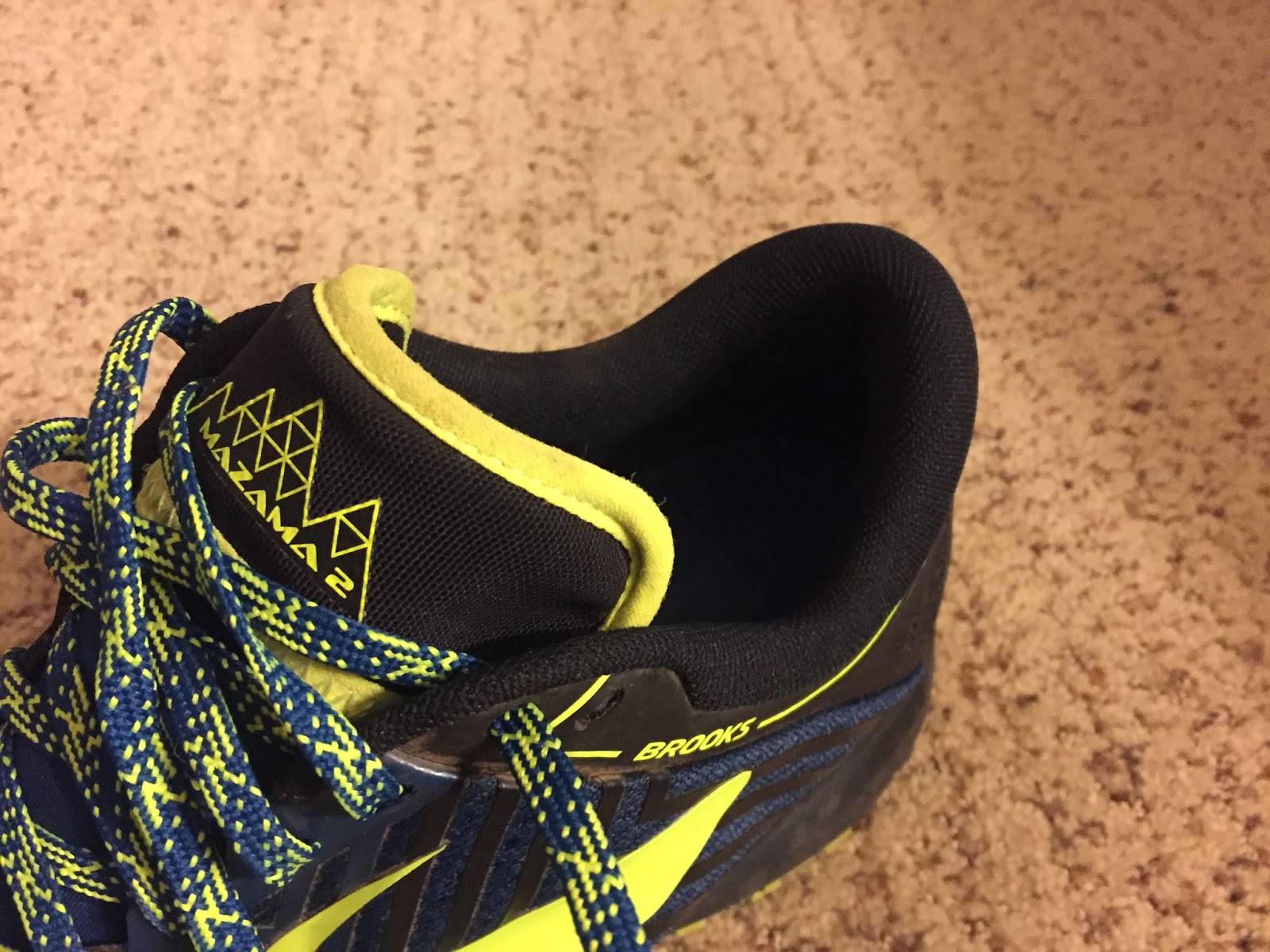 brooks mazama womens gold