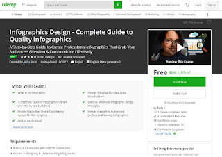 $19 - 90% Off Infographics Design - Complete Guide to Quality Infographics [UDEMY]