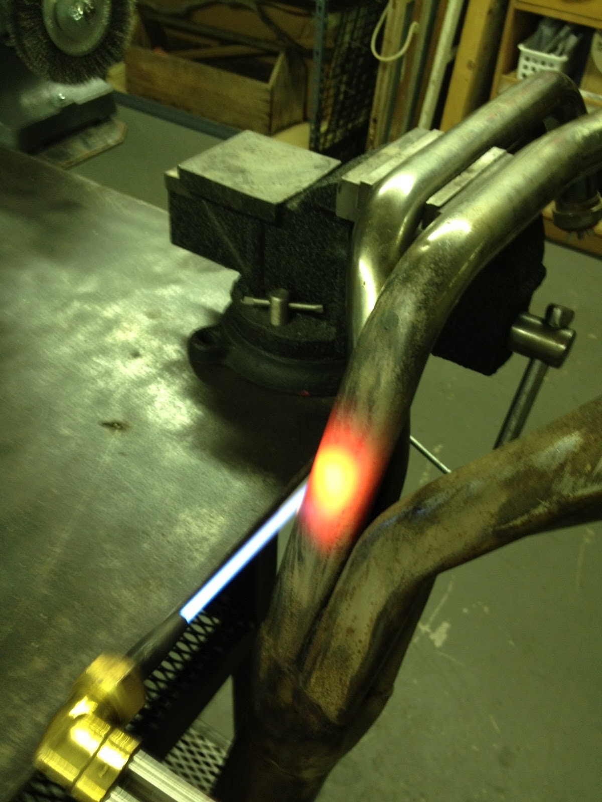 Reborn Engineering Fixing Dents in Exhaust