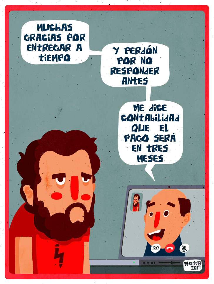 Monfa Cabrera "Cuentos Freelance" Diseñador Freelance