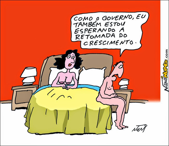 Resultado de imagem para retomada do crescimento charges
