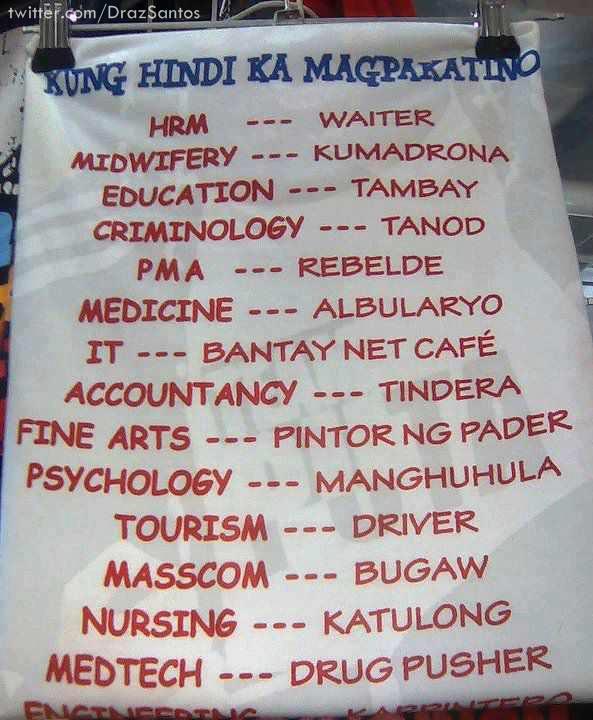 Budjie's thoughts: funny pinoy signs Why Students Have to Study Hard? | Funny Pinoy Jokes ATBP