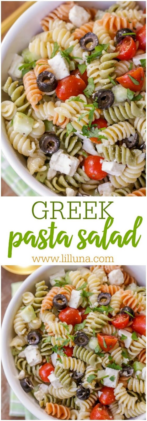 Greek Pasta Salad #PASTA #SALAD #LUNCH #EASYRECIPES #GREEK Greek Pasta Salad #PASTA #SALAD #LUNCH #EASYRECIPES #GREEK