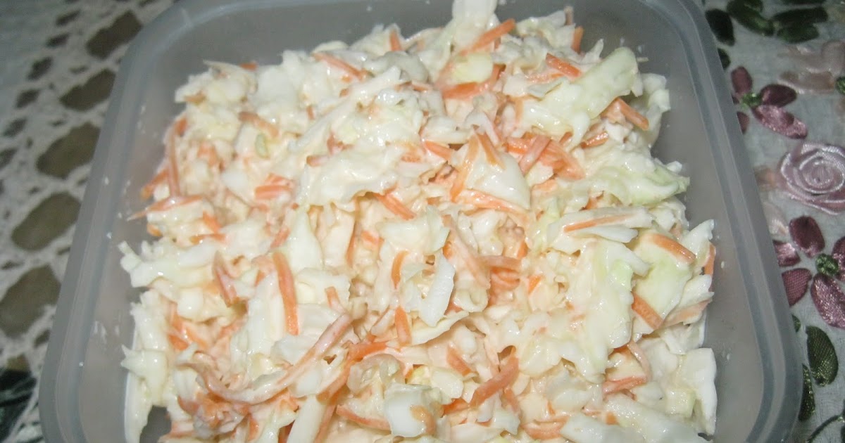 Cara Buat Coleslaw Ala Kfc Yang Cukup Simple Guna 4 Bahan