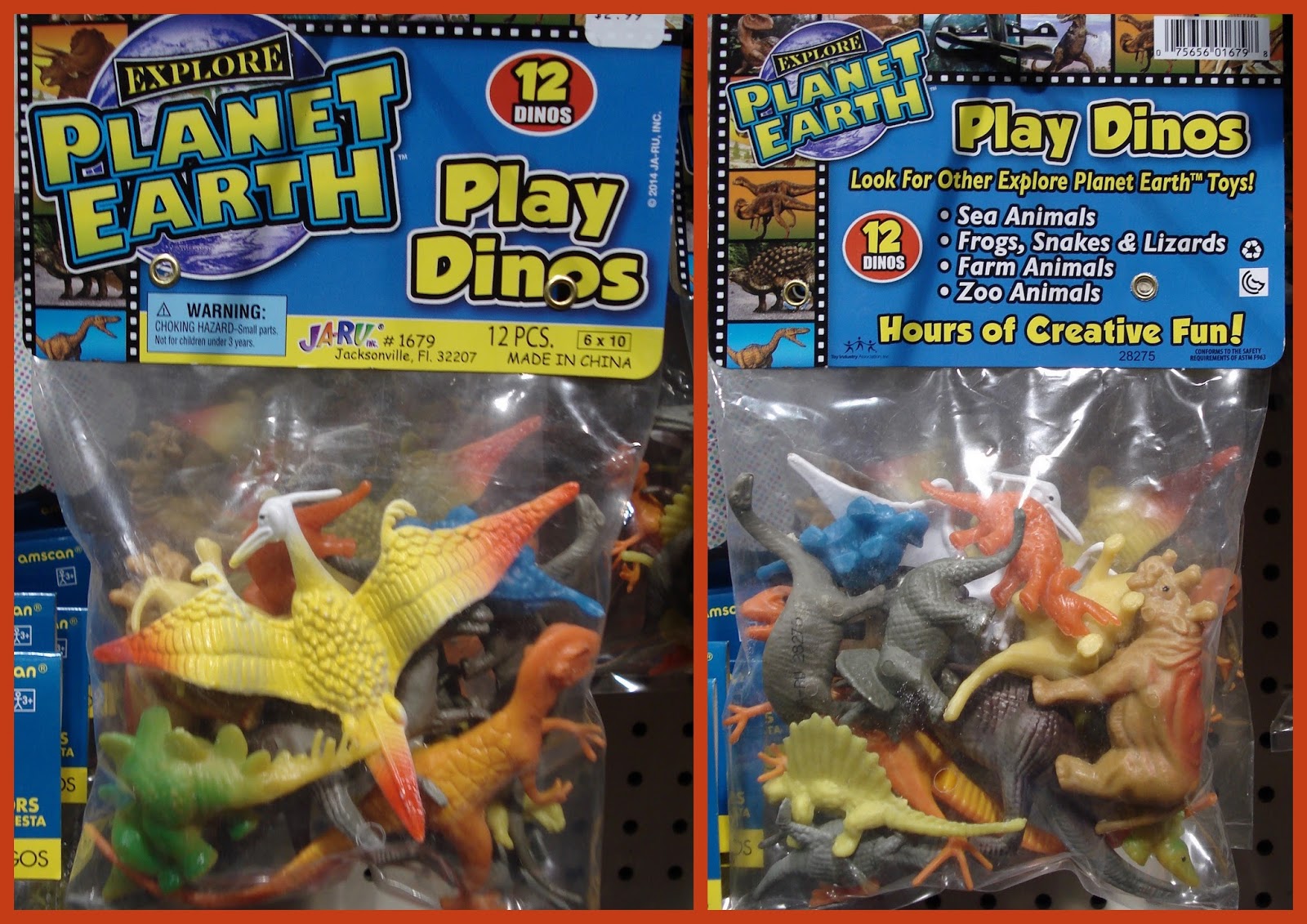 JA-RU Planet Earth Play Snakes (Styles Will Vary), Novelty & Gag