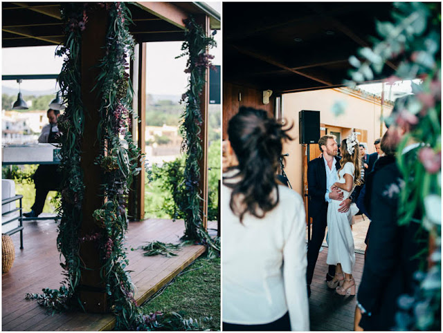 costa brava boda wedding novia vestido valentino corona verbena madrid