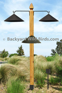 Post Bird Feeder Poles
