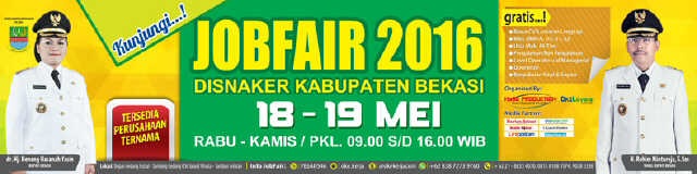 Job fair Disnaker Kabupaten Bekasi 2016 Job fair Disnaker Kabupaten Bekasi Jakarta 2016