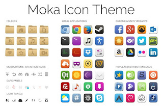 Icon pack Moka