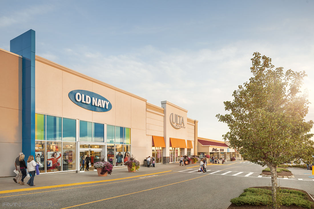 Pedestrians at the Augusta Mall shop national retail stores such as Old Navy and Ulta. 