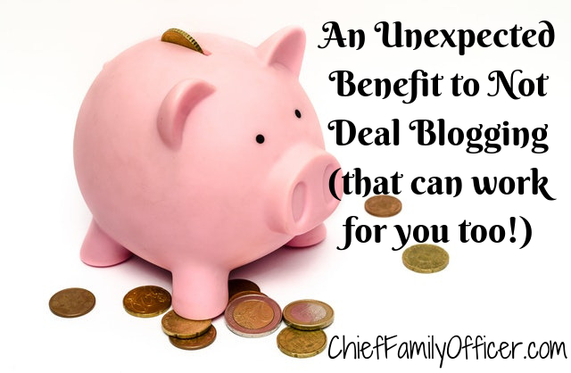 An Unexpected Benefit to Deal Blogging (that can work for you too!)