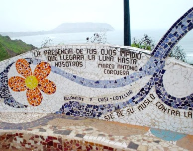 Parque de los Enamorados Lemas de amor en el Parque de los Enamorados