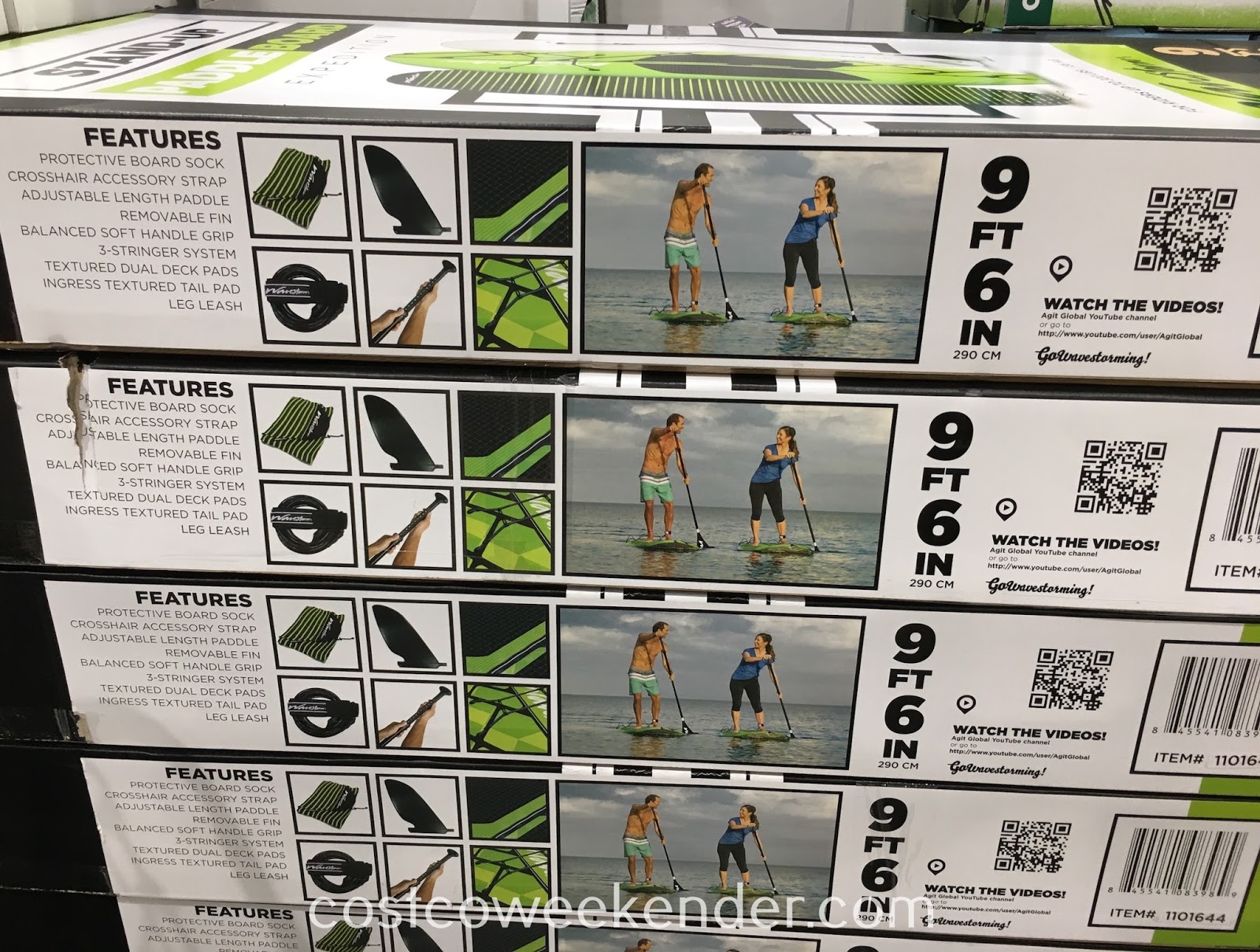 Wavestorm Expedition StandUp PaddleBoard Costco Weekender
