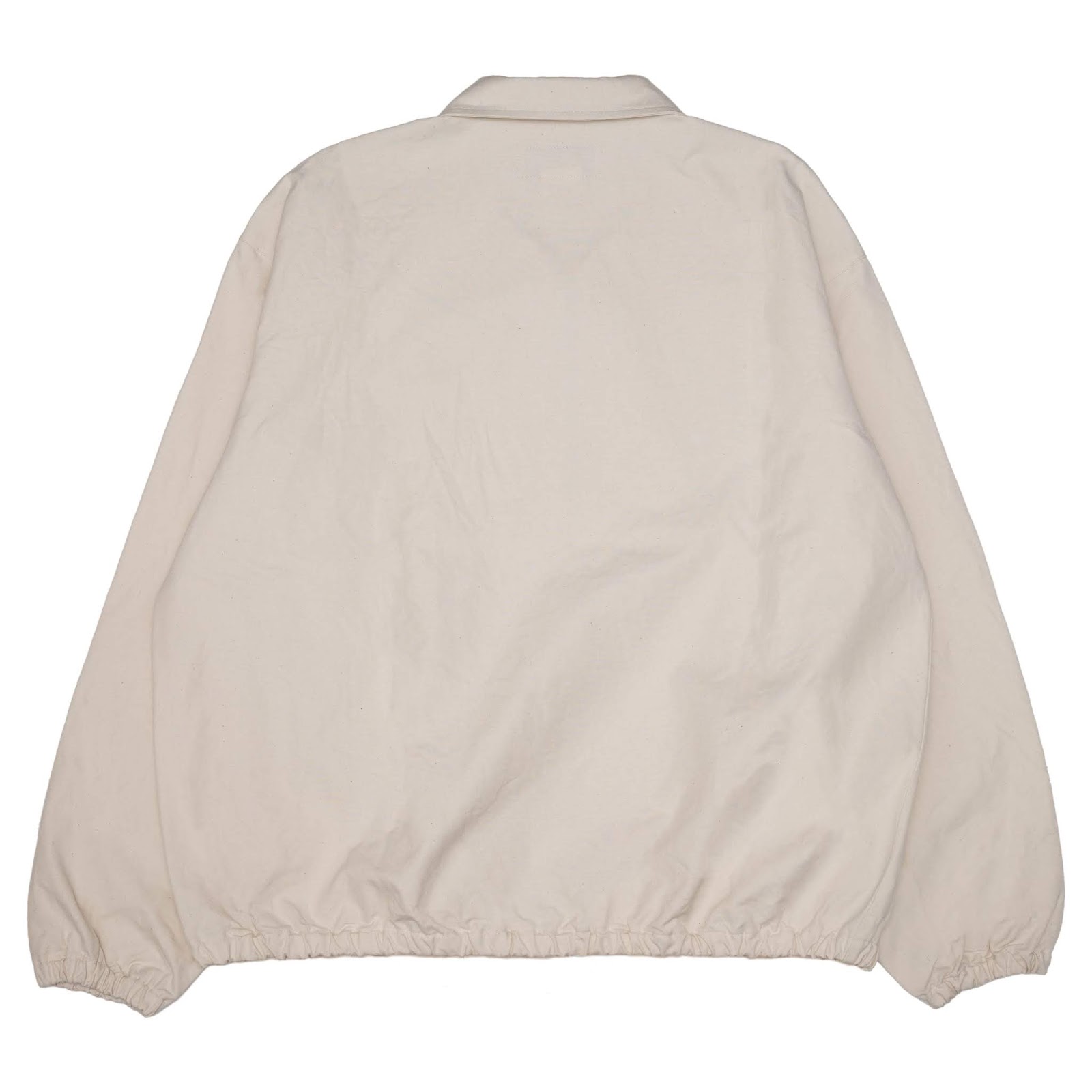Canvas Zip Jacket - Natural - CUP AND CONE