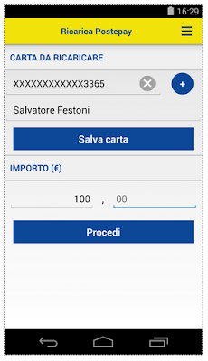 POSTEPAY APP UFFICIALE DI POSTE ITALIANE PER ANDROID POSTEPAY APP UFFICIALE DI POSTE ITALIANE PER ANDROID