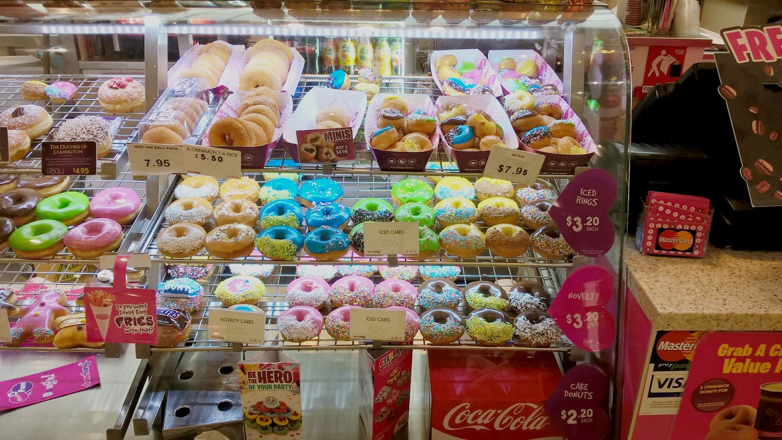 New International Students Free coffee at Donut King