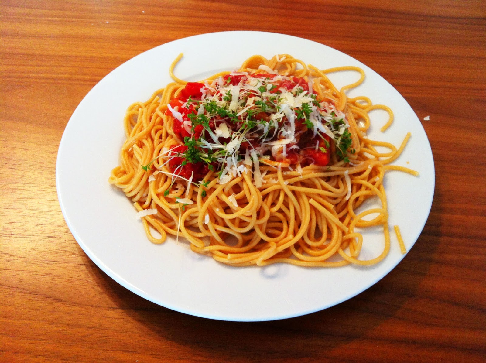 Chili-Spaghetti mit Tomatensugo | Kochrezepte