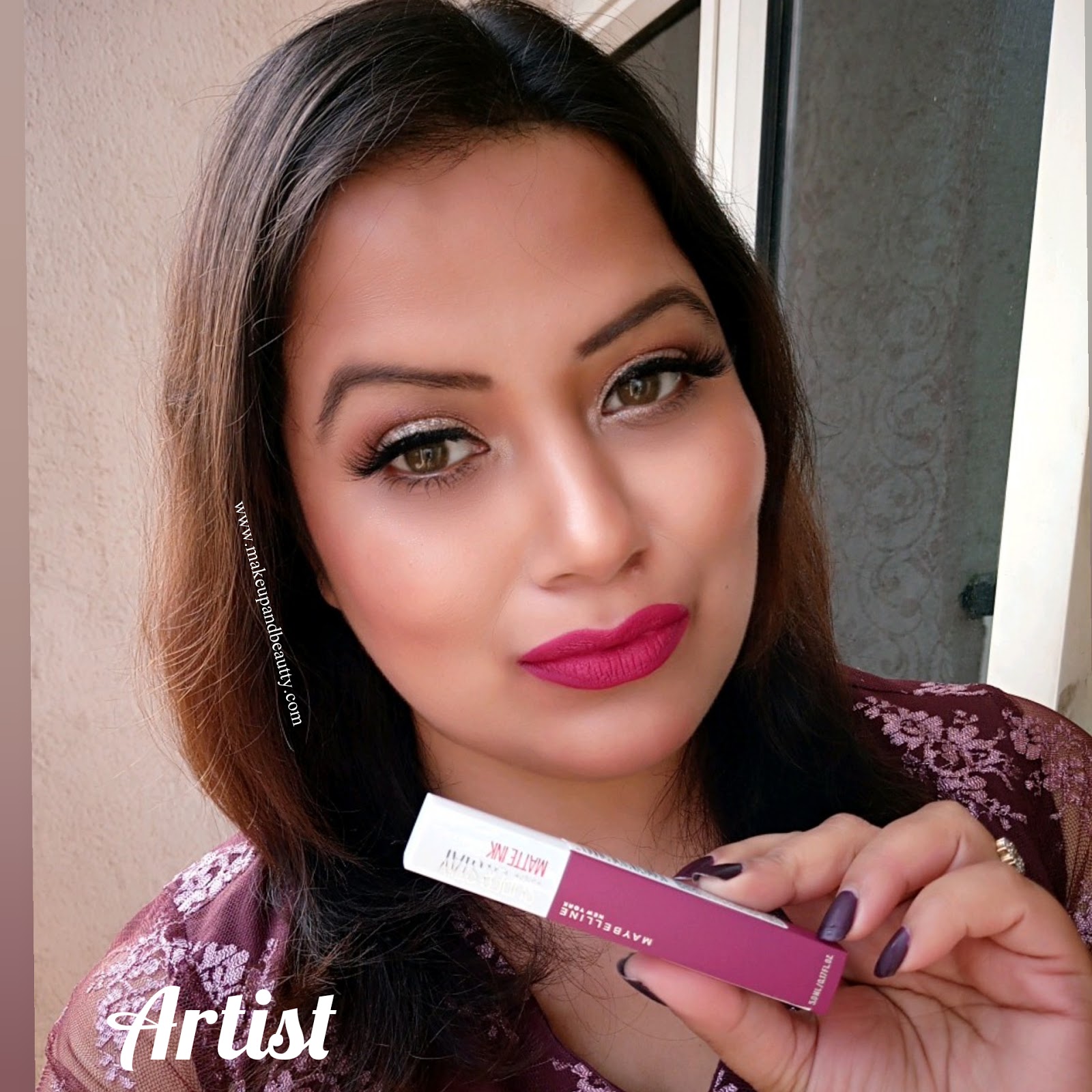 Makeup and beauty !!! NEW MAYBELLINE SUPERSTAY MATTE INK SWATCHES & REVIEW