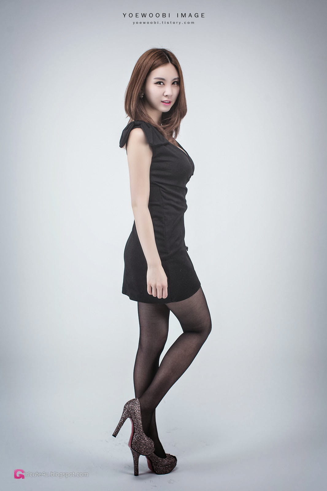 Lee Eun Yu Little Black Dress ~ Cute Girl Asian Girl