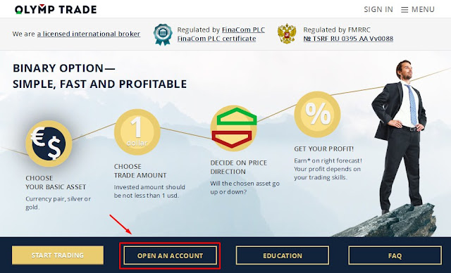 OlympTrade.com: Broker Trading Binary Options Dengan Beragam Keunggulan dan Fitur Lengkap yang Memanjakan broker trading, binary options, broker binary options, olymptrade.com