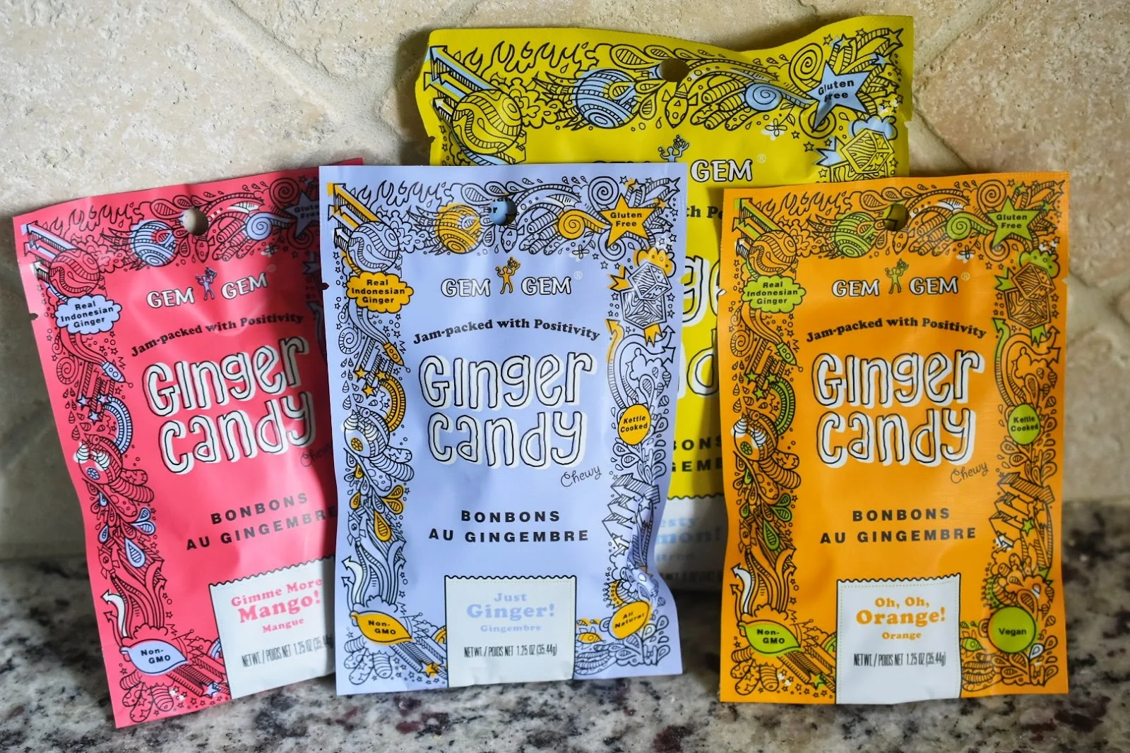 My Road Trip Go-to Healthy Ginger Candy Snack  via  www.productreviewmom.com