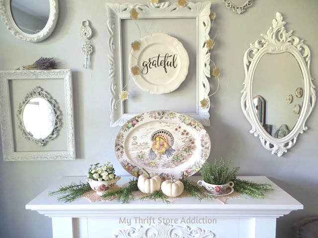 how to use collections as seasonal decor 