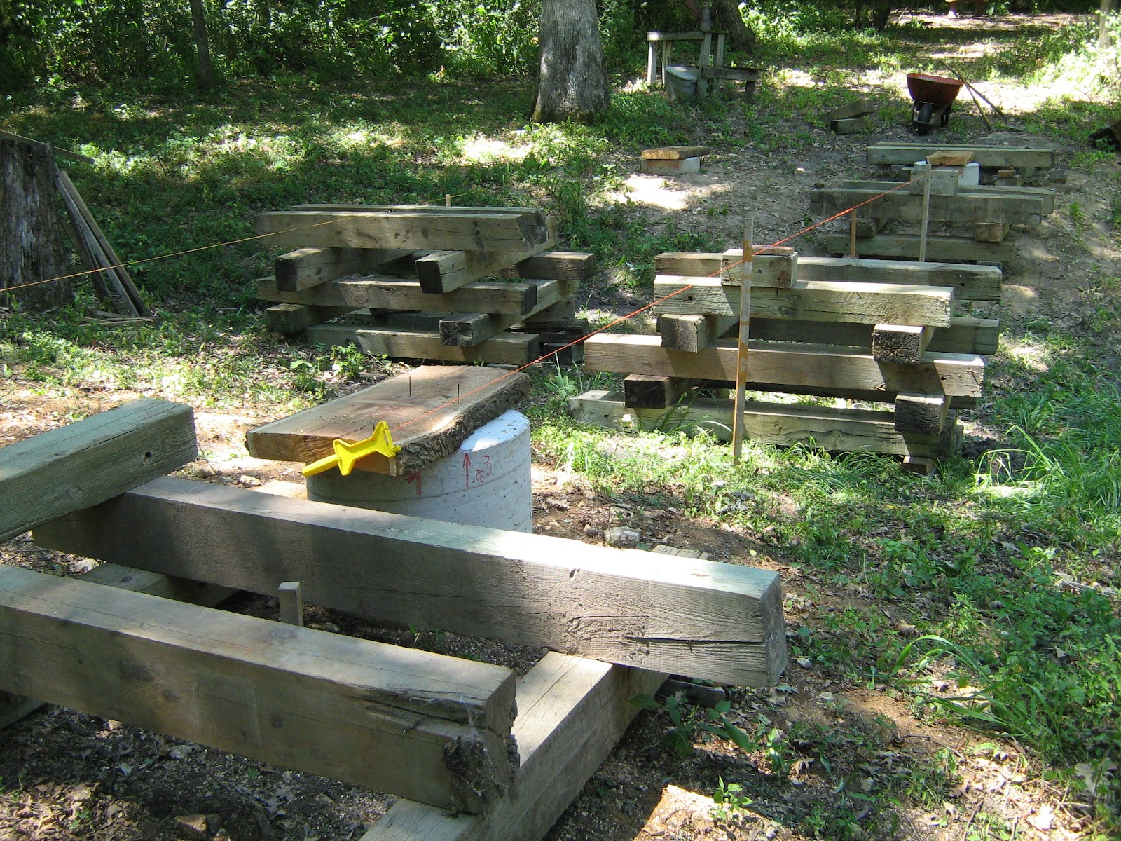 Bridges To The Future Let the Cribbing and reassembly begin