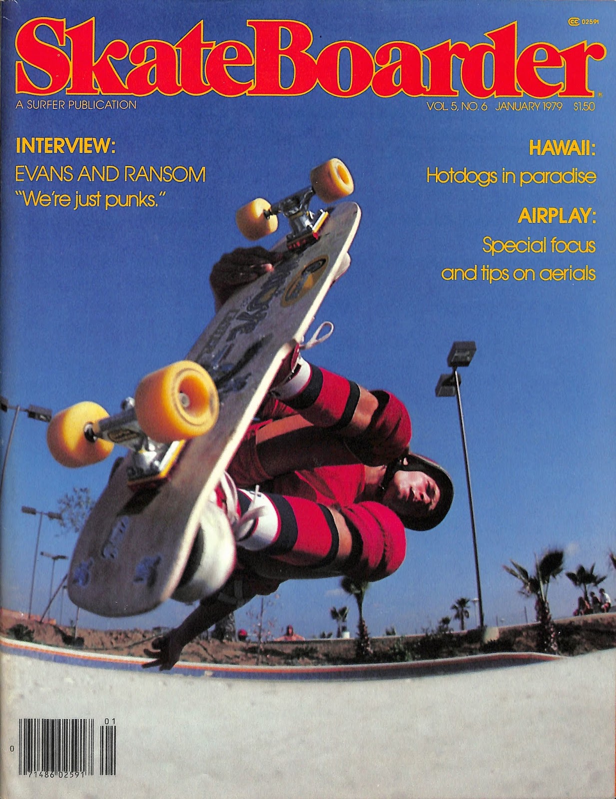 Skateboard Magazine Archive Skateboarder January 1979