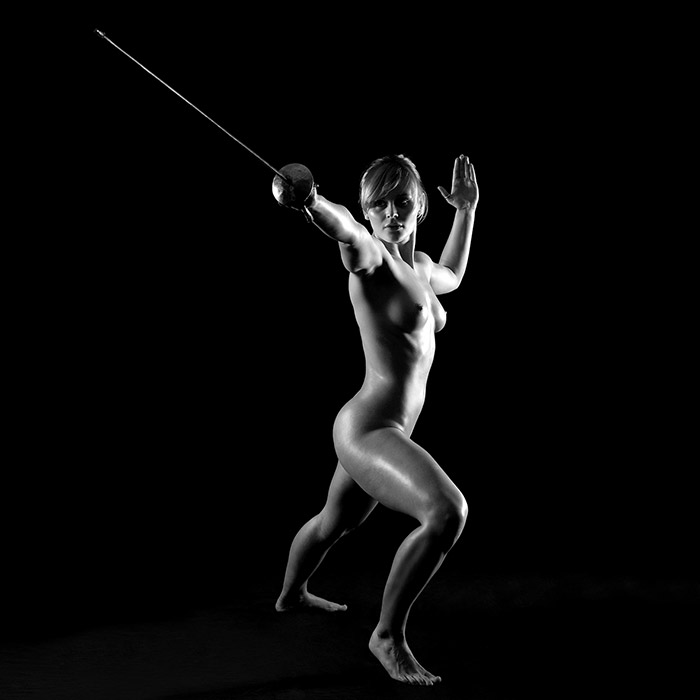 Fencing Nude 51