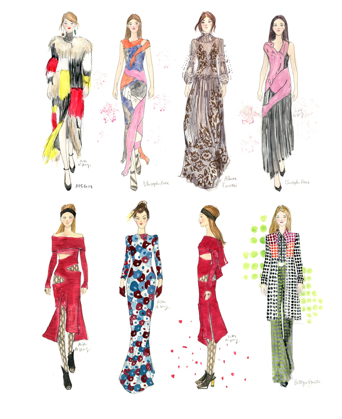 Kitty N. Wong Draws / Fashionary