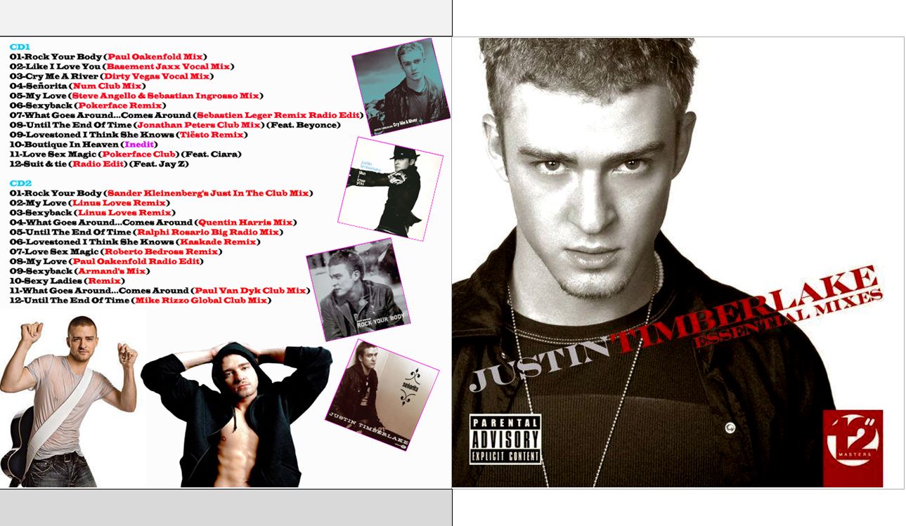 MUSICOLLECTION JUSTIN TIMBERLAKE Essential Mixes 2017