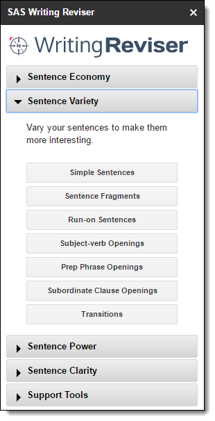 writing sas code on line