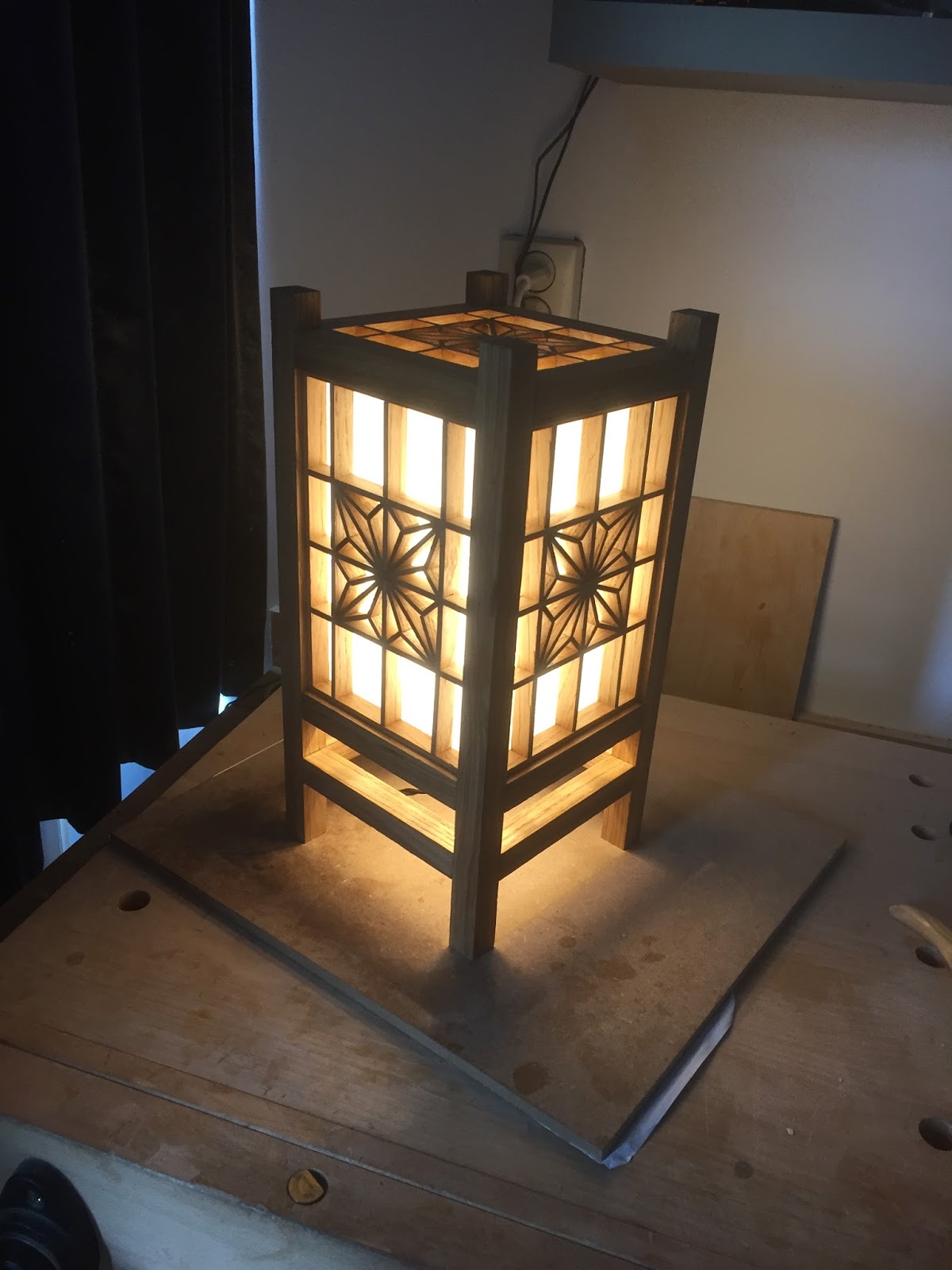 Rakish Paddy's Finished Japanese Lantern