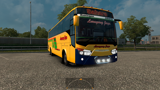 ets2 Luragung jaya mod bus indonesia
