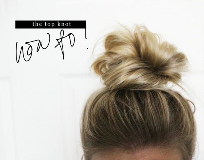 Mastery Aktiver syg How To: Top Knot / AUBREY KINCH
