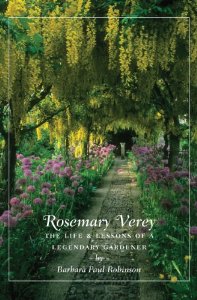 Rosemary Verey, The Life & Lessons of a Legendary Gardener, by Barbara Paul Robinson, in the emporium by linenandlavender.net, http://www.linenandlavender.net/2013/05/the-english-garden.html