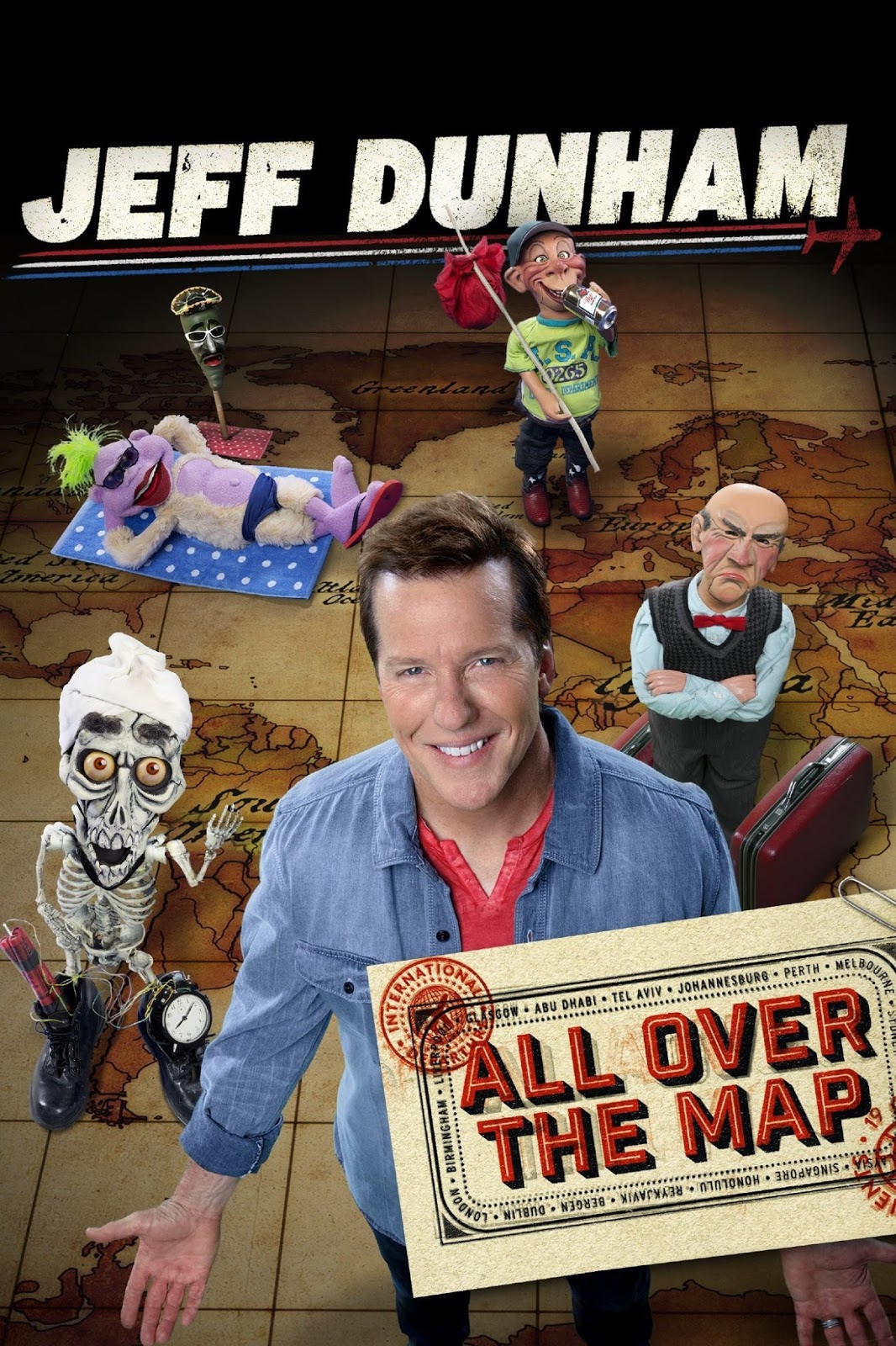 Jeff Dunham: All Over the Map (2014) ταινιες online seires xrysoi greek subs