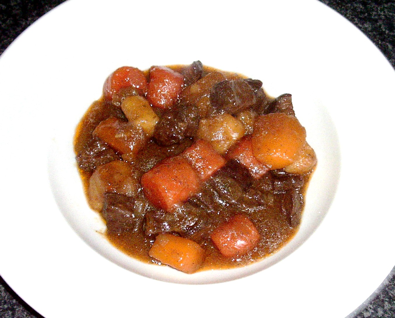 Modern Scottish Food and Recipes Scottish Ostrich and Root Vegetables Stew