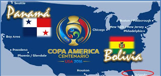 Panamá vs Bolivia en Copa América Centenario