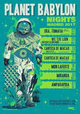 Planet Babylon Nights, Concierto, Madrid, Cartel