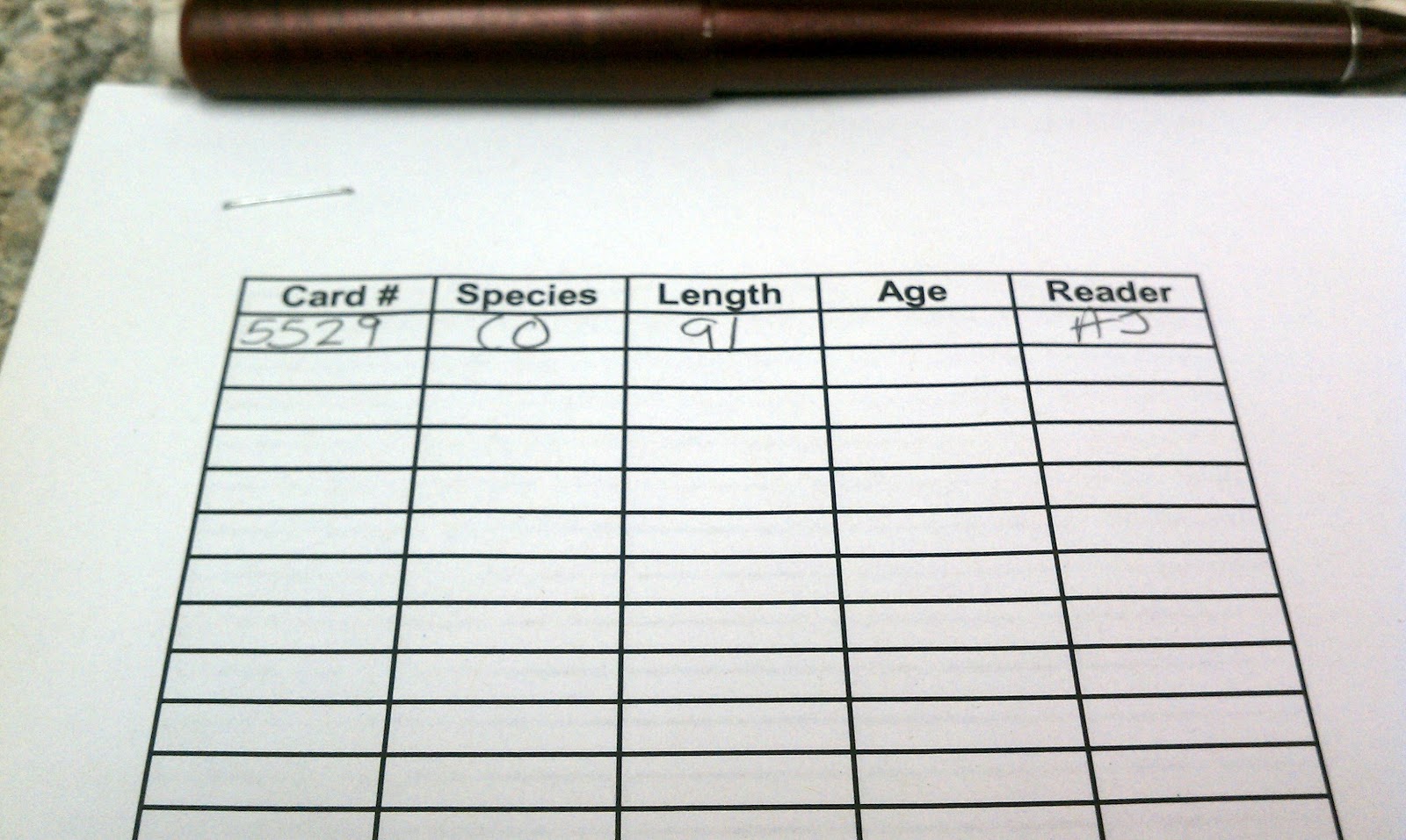 Nature in a Nutshell A Lesson Aging Fish Scales