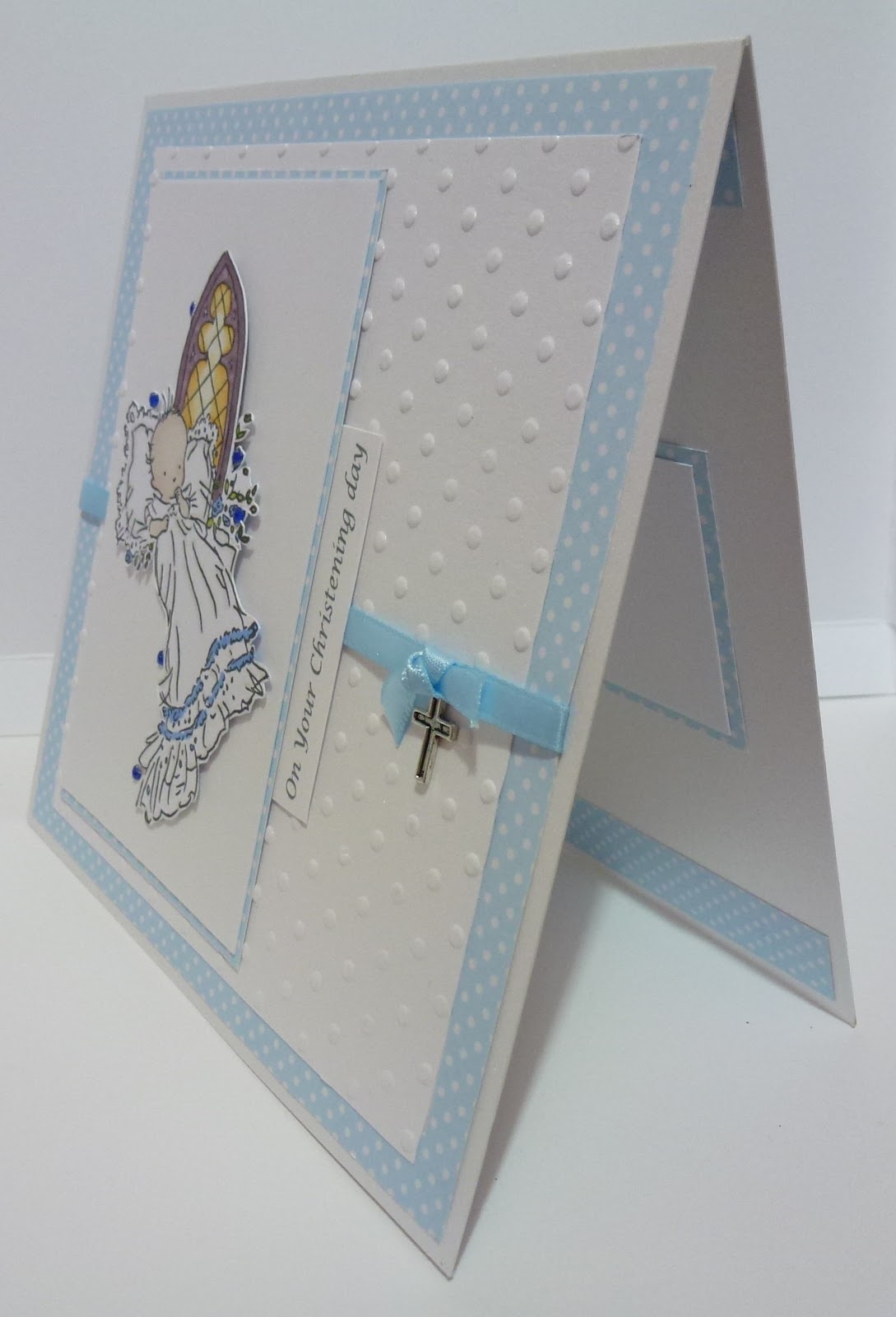 Lizy's House Of Cards Christening Cards