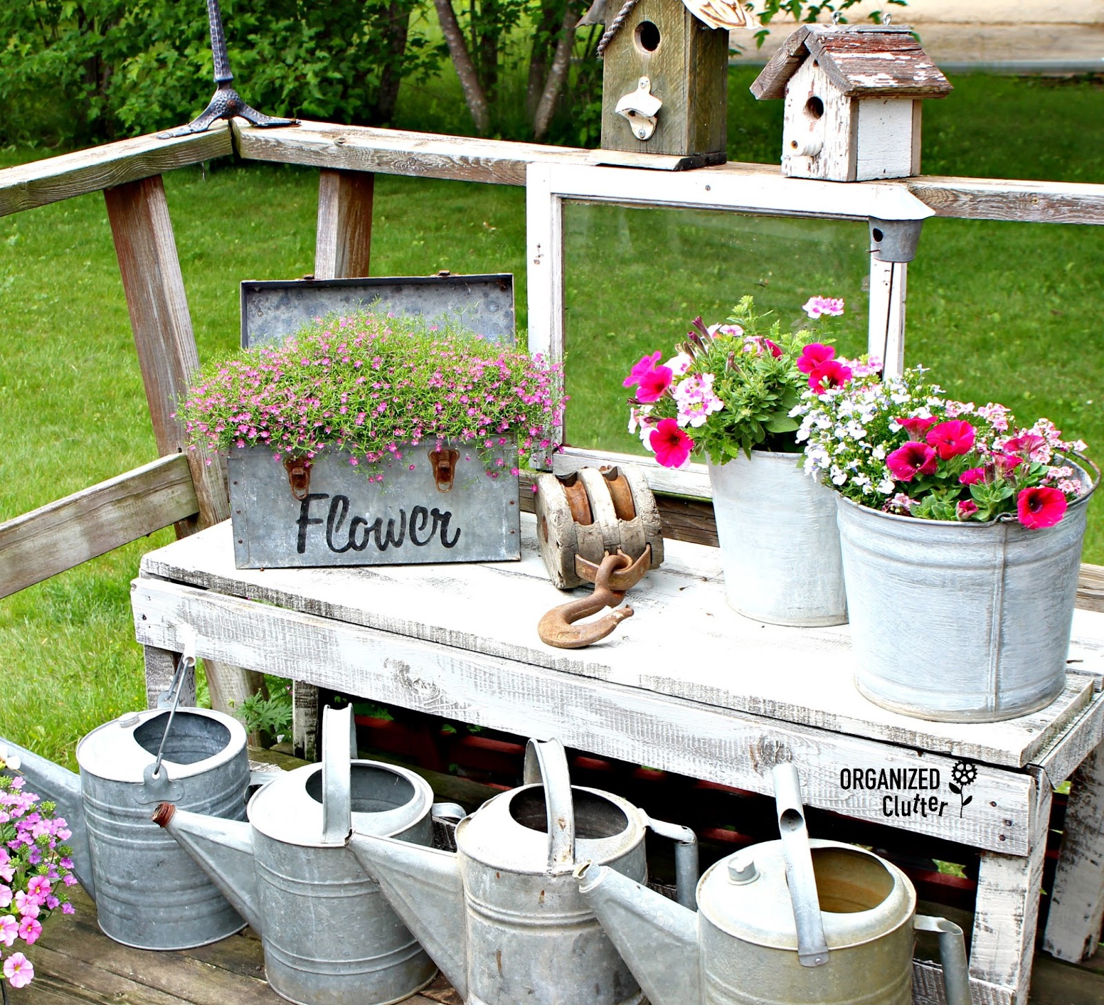 Updated Junk Garden Container Photos Organized Clutter