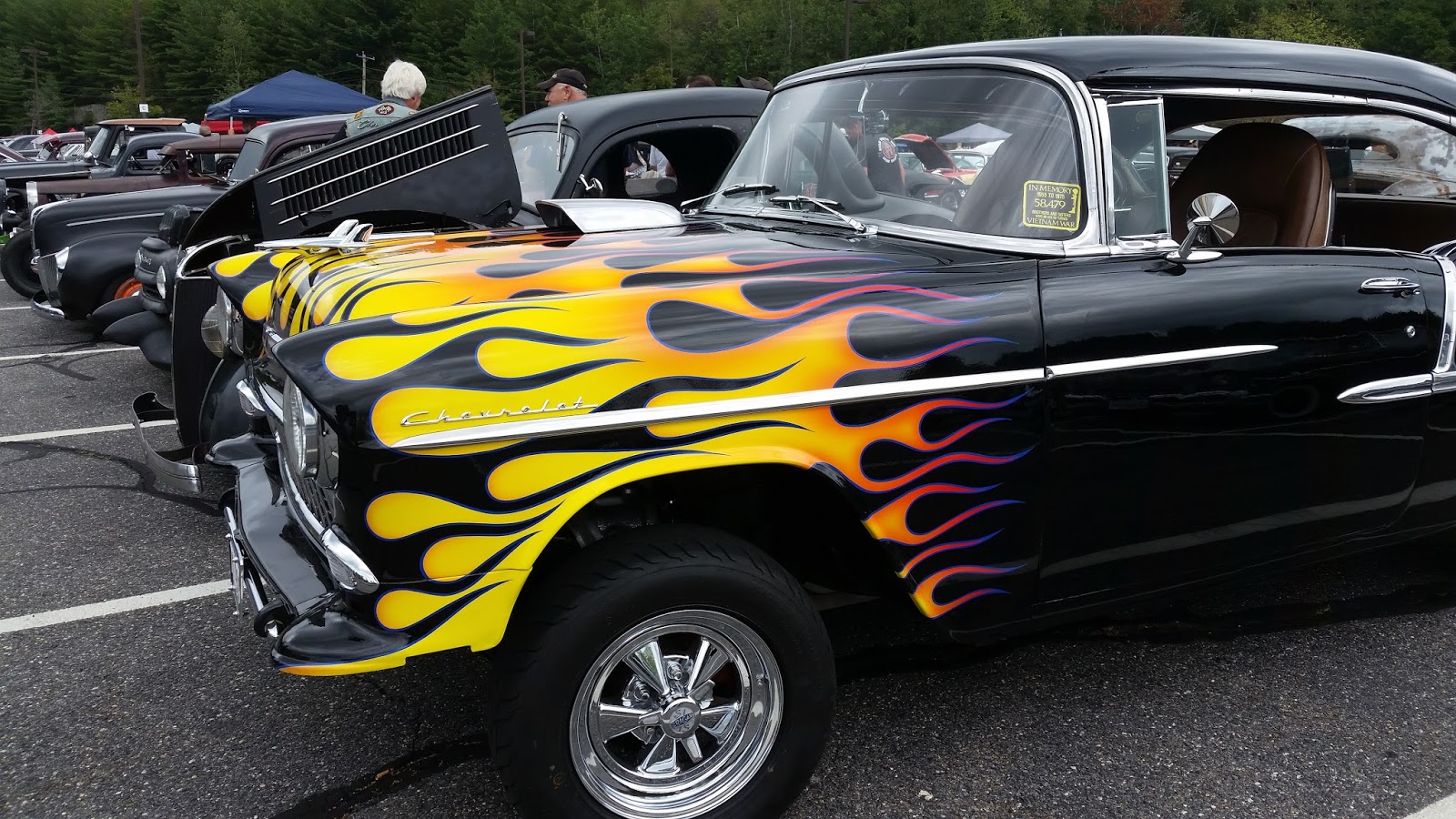 Dennis Day Designs Lettering, Pinstriping; Murals Flames